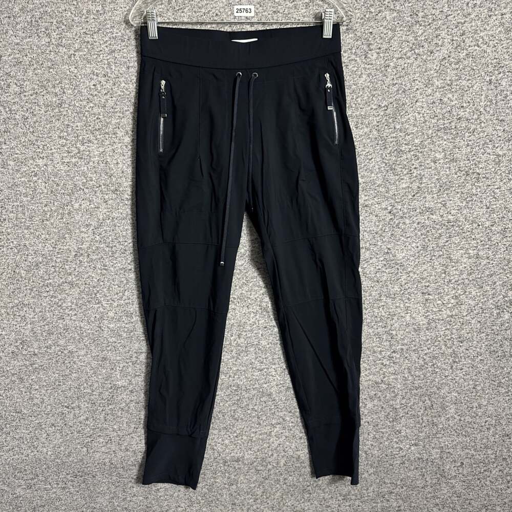 Raffaello Rossi Women's Size 36 Black Polyamide Candy Jogger Pants